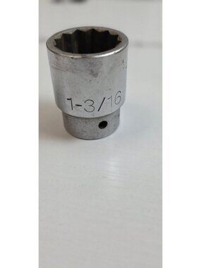 NAPA  NH1238 1&3/16  12 Point Shallow Socket 1/2 inch Drive